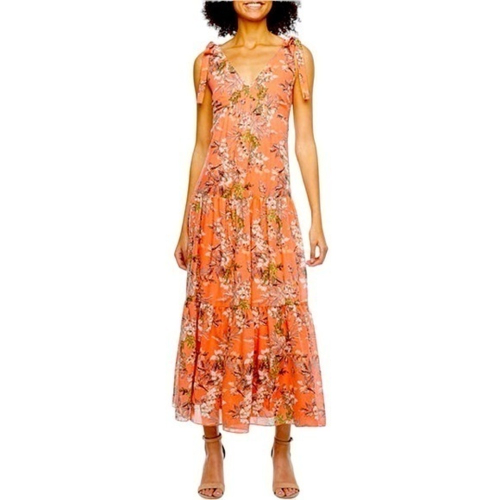 Melonie T Floral Print Dress